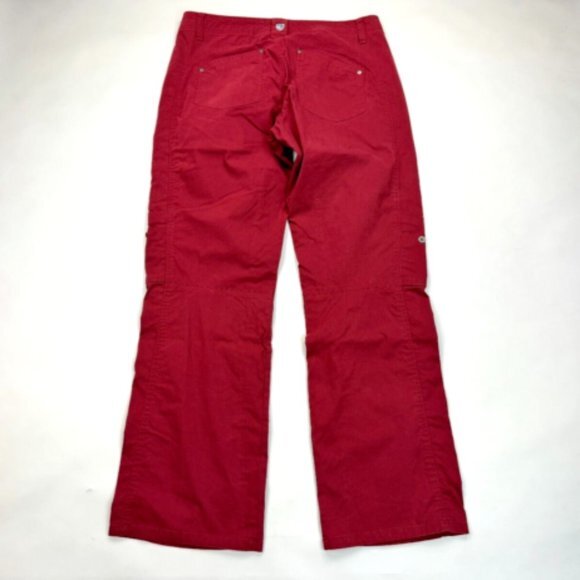 Kuhl Free Range Straight‎ Leg Cargo Utility Pants Women 12 EUC Pockets Stretch - Picture 2 of 16